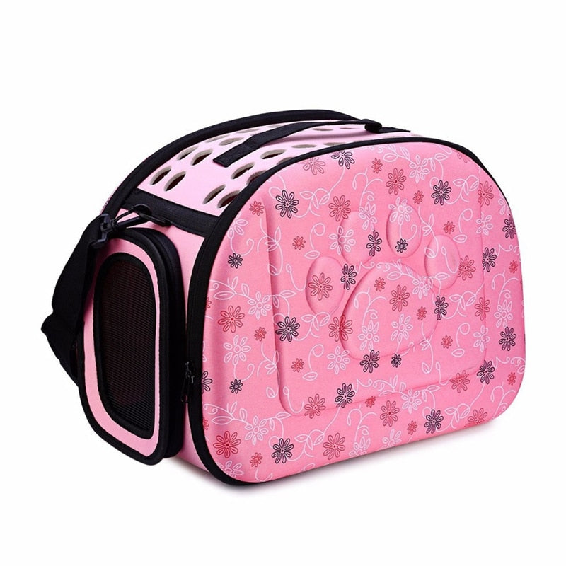 Pet Dog/Cat Carrier Foldable Shoulder Bag