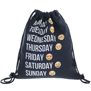 Women Emoji Backpack